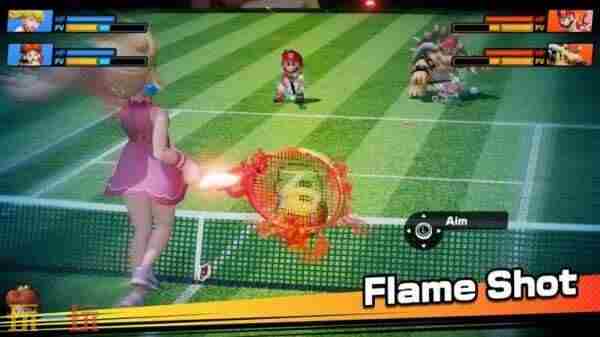 马力欧网球新作预告 switch 网球