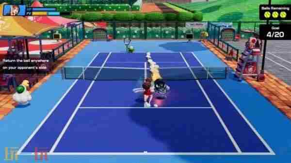 马力欧网球新作预告 switch 网球