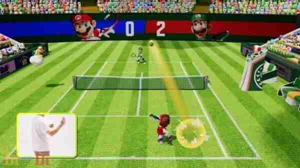 马力欧网球新作预告 switch 网球