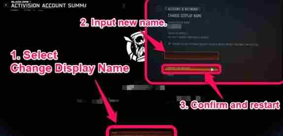 使命召唤黑色行动7显示名称的修改方法介绍