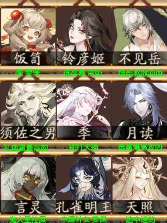 阴阳师历九弥珍攻略 阴阳师式神生日一览表