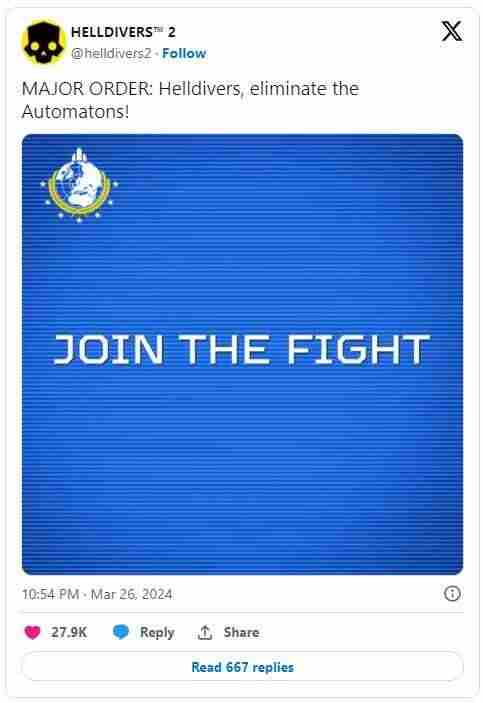 乱局里的默契:亲历绝地潜兵2的疯癫与爽感