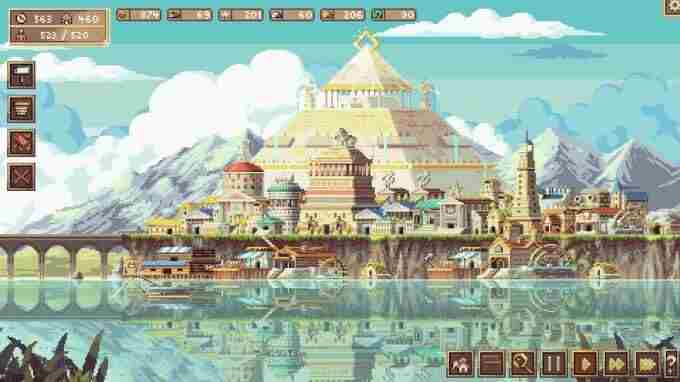 像素风横版城市建造游戏LakeSide正式版发售