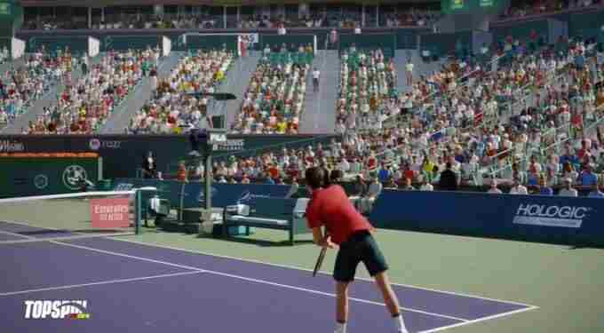 上旋高手2k25强势回归 网球上旋球