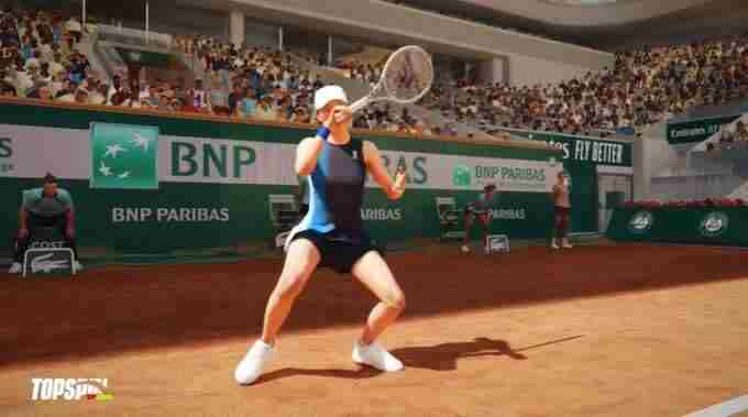 上旋高手2k25强势回归 网球上旋球