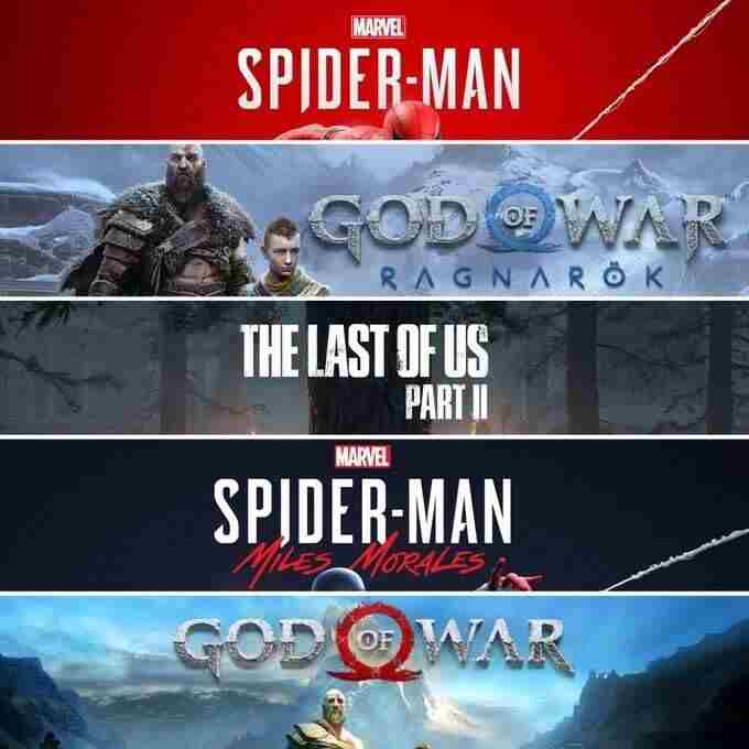 PS第一方游戏数字销售收入TOP5:漫威蜘蛛侠登顶