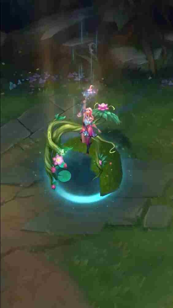 英雄联盟“花仙子”系列皮肤实机预览