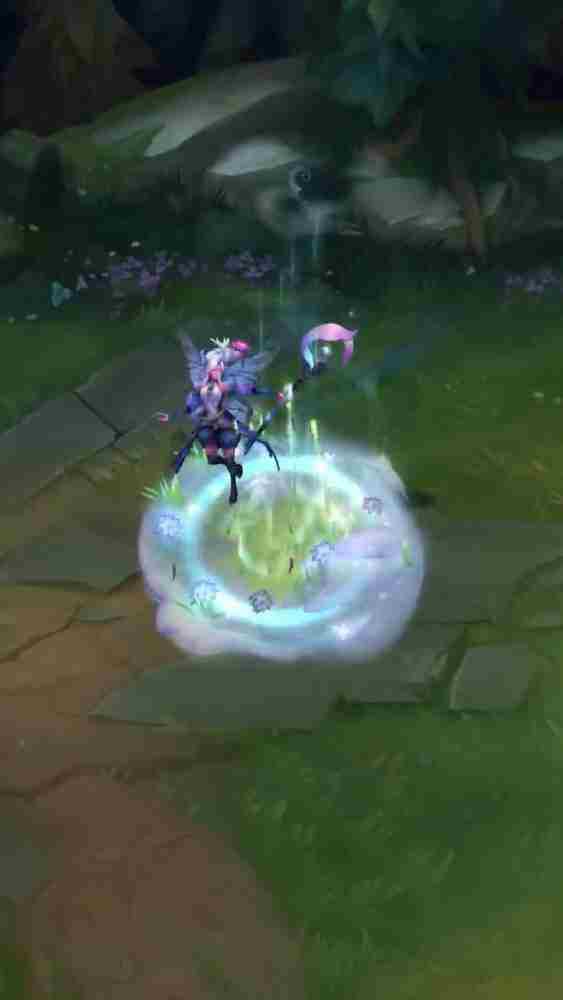 英雄联盟“花仙子”系列皮肤实机预览