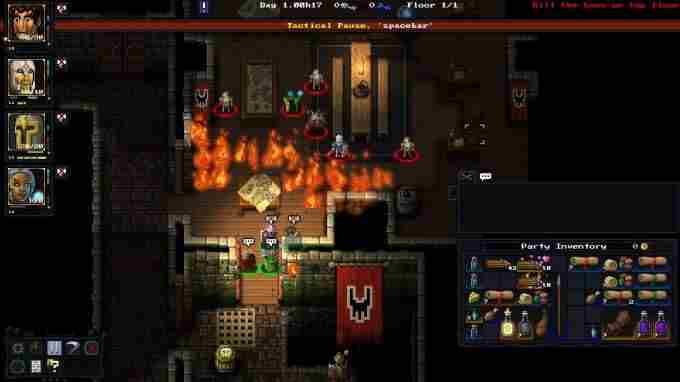 肉鸽迷宫探索游戏逃离疯狂帝国上架Steam