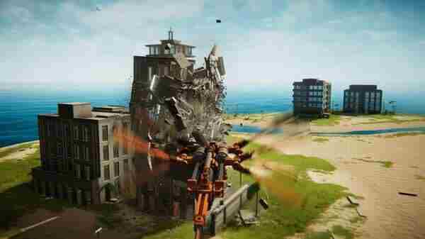 The 能摧毁建筑物的游戏