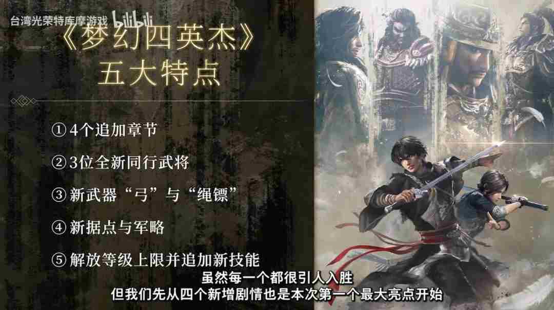 真三国无双:起源DLC“梦幻四英杰”首批细节|游戏|dlc|一骑当千