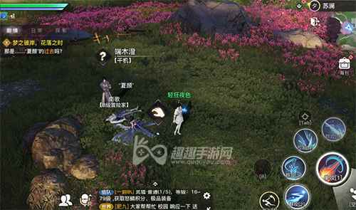 天谕手游攻略 天谕不知名的花瓣具体位置