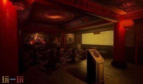 窒爱SUFFOCATE莲华宫地图新增可探索房间双修室 steam致郁游戏