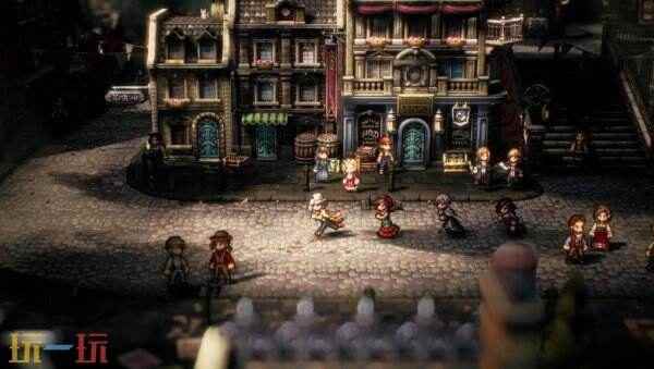 八方旅人2发售2周年|八方旅人2|八方旅人|Square 歧路旅人绝佳的画作