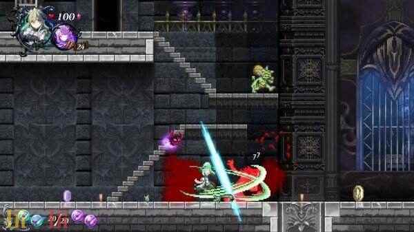 少女魔役Steam页面上线 2d横版动作冒险的游戏