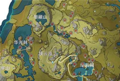 原神绝云辣椒位置分布一览 原神绝云辣椒位置图